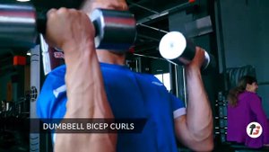 DUMBBELL BICEP CURLS | СГИБАНИЕ РУК С ГАНТЕЛЯМИ СИДЯ