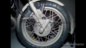 Иж юпитер 5, мотоцикл из пластилина.