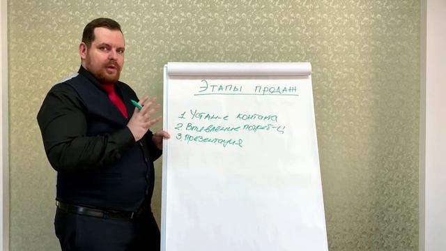 Этапы продаж