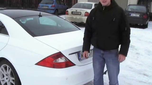 Zmiana Koloru Auta - Mercedes CLS [White Matt] смотреть онлайн