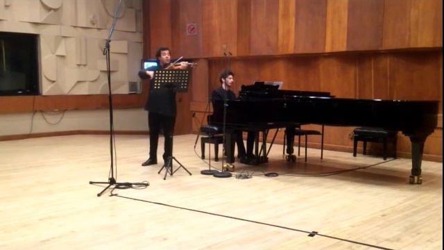 Robert Schumann Sonata op. 105 LIVE