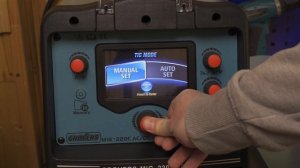 Обзор и проверка работы GROVERS MIG220C ACDC Pulse на малых токах в режиме TIG от  AntonVL