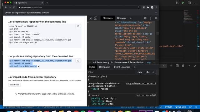 Python Malayalam | Part 11 : GitHub Automation using Python | Python Selenium Web Automation