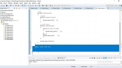 Draw Pattern Using Recursion Function CODE In JAVA Part 9 | CodeWithNaval