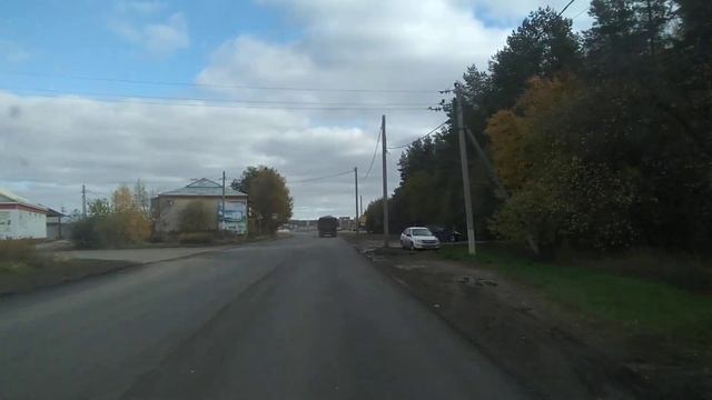 Едем через Базарный Карабулак)