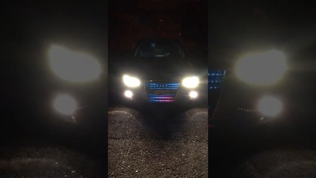 Led tuning audi a4 comming home