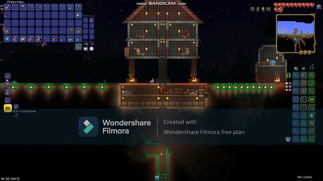 Террария таймлапс ускоренная игра меня и друга!! Так быстро? смотреть онлайн