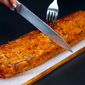 Это самый вкусный рулет из фарша