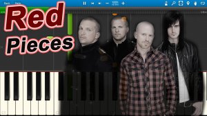 Red - Pieces [Piano Tutorial] Synthesia