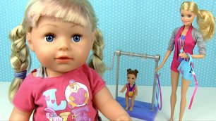 Кукла #Бебибон Эмили Барби Тренер по Гимнастике #Игрушки Для девочек  
Играем с игрушкой