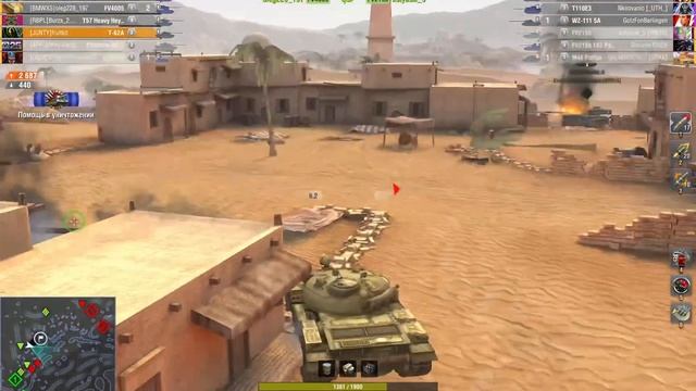 ✭ Т-62А | МАСТЕР | 5796 УРОНА | КАРТА "ГОРЯЩИЕ ПЕСКИ" смотреть онлайн