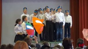 Школьный праздник к 23 февраля