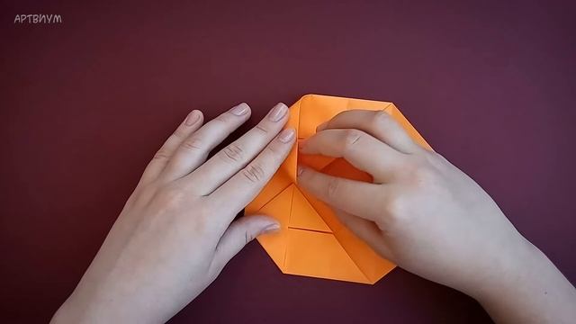 Подарочный квадратный конверт из бумаги ｜ Оригами упаковка для подарков и сюрпризов своими рукамиПод