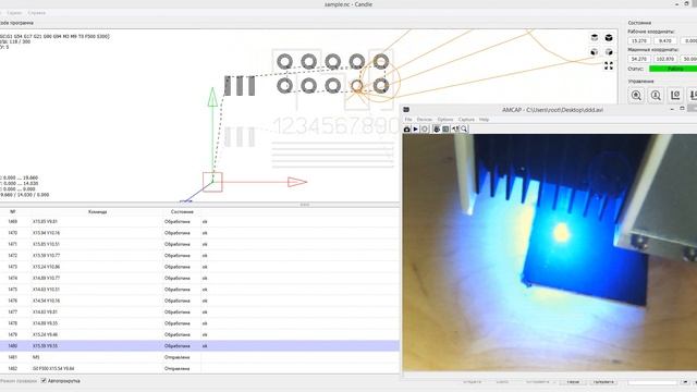 Тест запекания тонера на текстолите лазером смотреть онлайн