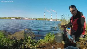 Весенняя рыбалка в притоке Волги