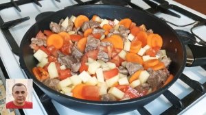 Запечённое мясо в тыкве