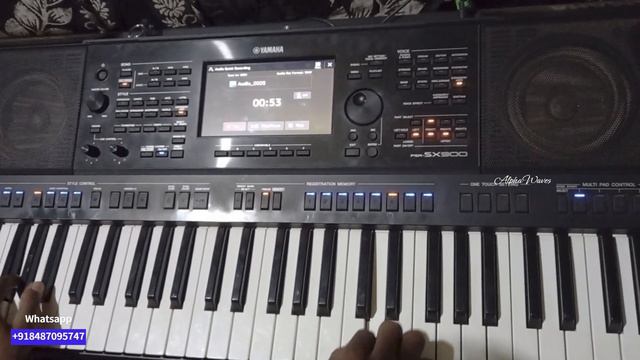 Yamaha All keyboards| new dholak tabla styles & tone | sx900 sx700 sx600 S970 S975 | +91848709574 смотреть онлайн