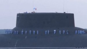 Самая большая в мире атомная подводная лодка и атомный крейсер