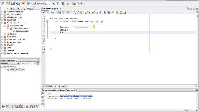 how to find char value for the particular index смотреть онлайн