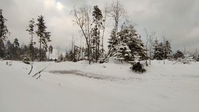 СНЕЖНАЯ МЕТЕЛЬ - 2021. Мини-видео с трассы. Номер 48. смотреть онлайн