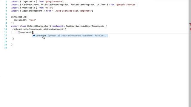 CanDeactivate Route Guard - Angular (Tutorial #26) смотреть онлайн