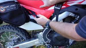 Honda CRF450L/CRF450RL Soft Luggage Setup for Overnight and Multi-Day Motorcycle Camping Trips