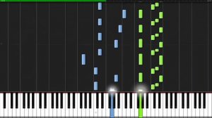 Как играть на пианино тему из аниме Твоя апрельская ложь [Shigatsu wa Kimi no Uso Piano Tutorial]