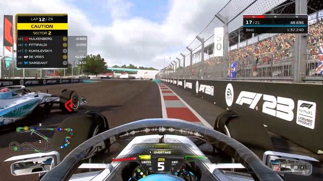 ПЕРВЫЙ РАЗ КРАСНЫЙ ФЛАГ В ГОНКЕ - F1 23 МОЯ КОМАНДА #4 смотреть онлайн