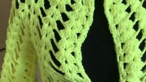 Связала крючком кардиган «Ананасы» на лето.#handmadecrochet #cardigan #crochet #knitting #diy