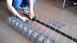 Видео по сборке габионов. Часть 3.
