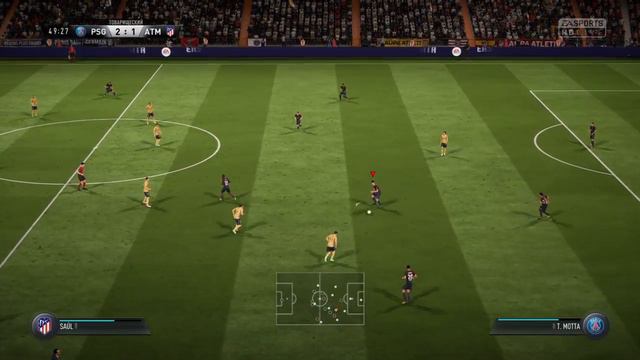 FIFA 18 ПСЖ против АТЛЕТИКО МАДРИД (что творит Неймар)!!!! смотреть онлайн