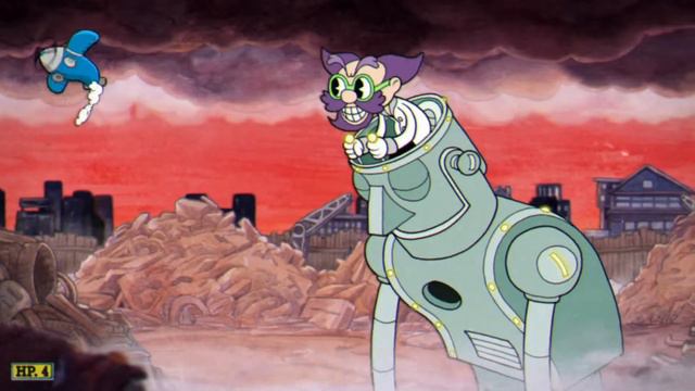 прохождение Cuphead # 11 робот доктора Кела смотреть онлайн