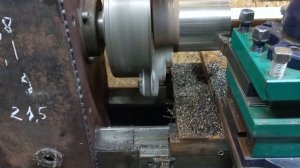 Самодельный токарный станок. Продольная подача.
