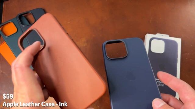 Ink - iPhone 14 Pro Max Apple Leather Case Closer look смотреть онлайн