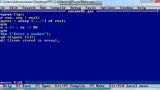 Finding the sum and average of 10 numbers in an array смотреть онлайн