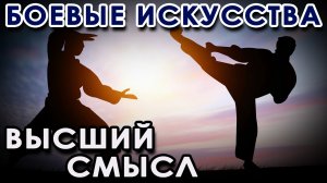 Высший СМЫСЛ БОЕВЫХ Искусств.