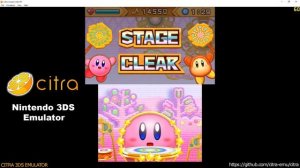 Citra 3DS Emulator - Dededes Drum Dash Deluxe Ingame! scaled resolution + fixed audio