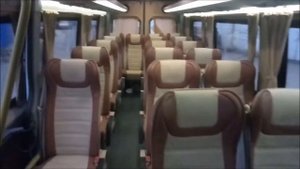 Установка турецких  сидений GRL в Мерседес Спринтер.  Монтаж шторок салона.