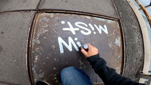 tagging test / fat ink chrome in squeezer / тест жирного хрома от фет / mist