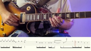 Eagles - Hotel California Solo - Guitar Cover and Tab
