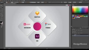 Infographic on The Best UI/UX Design Softwares in Illustrator - DesignMentor