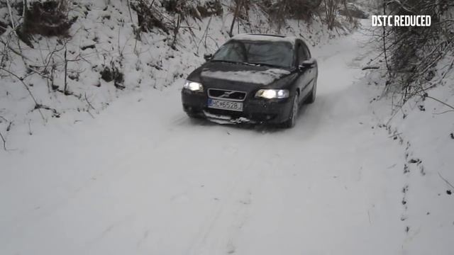S60R 2007 AWD Snow Test смотреть онлайн