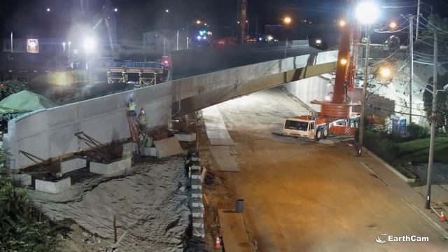 RIDOT removes, replaces East Shore Expressway bridge in 80 hours (Time-lapse) смотреть онлайн