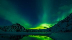 Звуки природы, северное сияние для расслабления / Nature sounds, northern lights for relaxation.