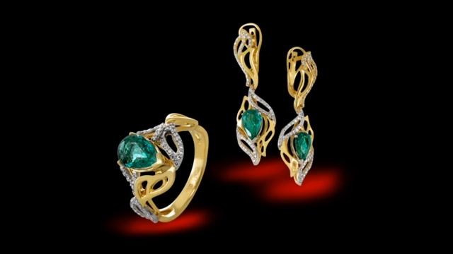 ЮВЕЛИРНЫЕ ГАРНИТУРЫ С ДРАГОЦЕННЫМИ КАМНЯМИ ДЛЯ ЖЕНЩИН ОТ ЮВЕЛИРНОЙ КОМПАНИИ КАРАТ смотреть онлайн
