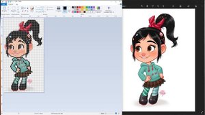 Как создать схему прямого плетения?|Видеоурок