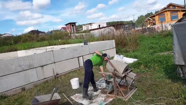 ПРОДОЛЖЕНИЕ СТРОИТЕЛЬСТВА ФУНДАМЕНТА - ПРОЕКТ 117 !!! ЧАСТЬ 2 !! смотреть онлайн