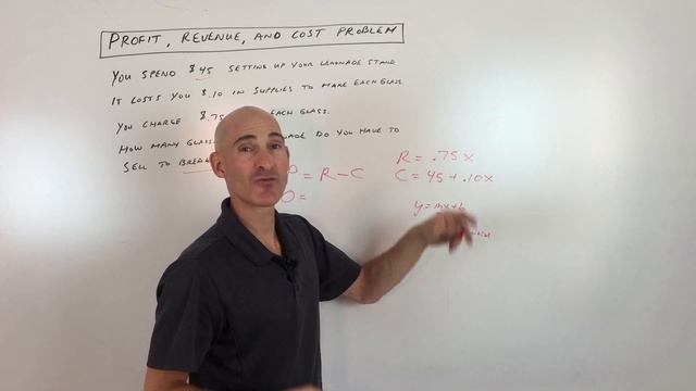 Profit, Revenue, and Cost Math Problem смотреть онлайн