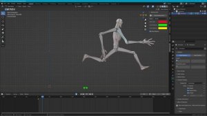 Making armature(bones) for a monster model in Blender to run in BeamNG - Part 1