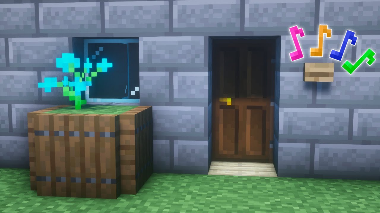 ДВЕРНОЙ ЗВОНОК В МАЙНКРАФТ! смотреть онлайн